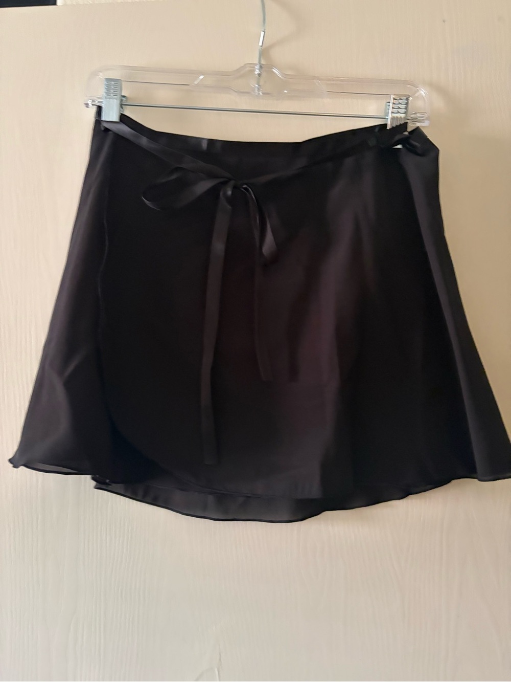 Wrap style ballet skirt